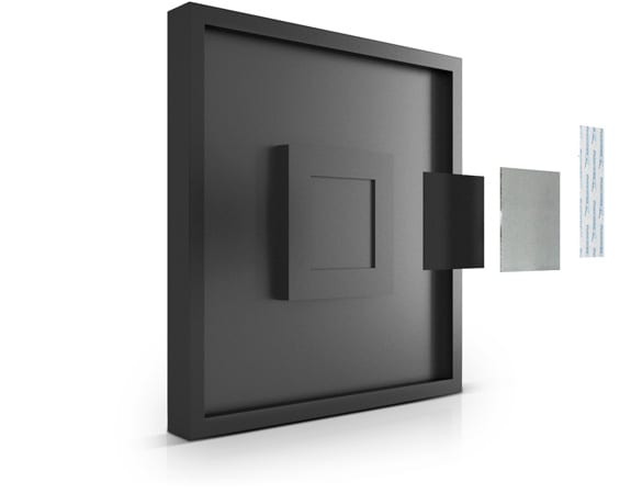 Polymer Frame dimension magnetic hanging kit