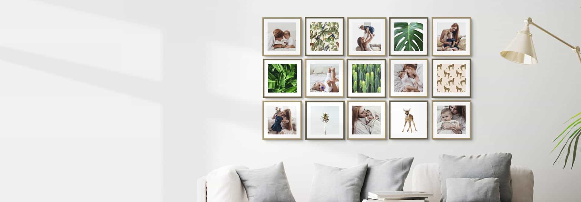 Frames. The photo wall that grows with your memories!