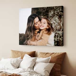 Large format canvas print