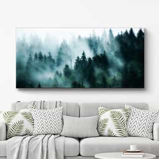 Panoramic photo on canvas