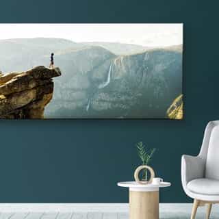 Canvas print panoramic