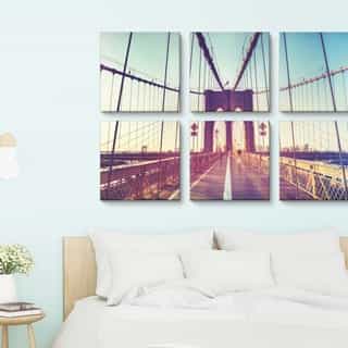 Six-panel canvas print